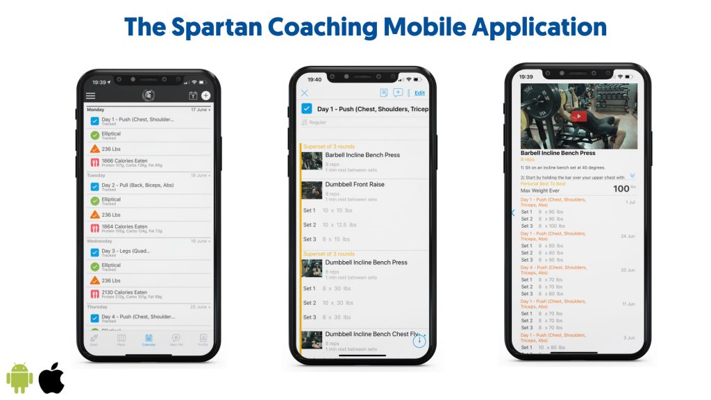 Spartan Coaching Mobile Application